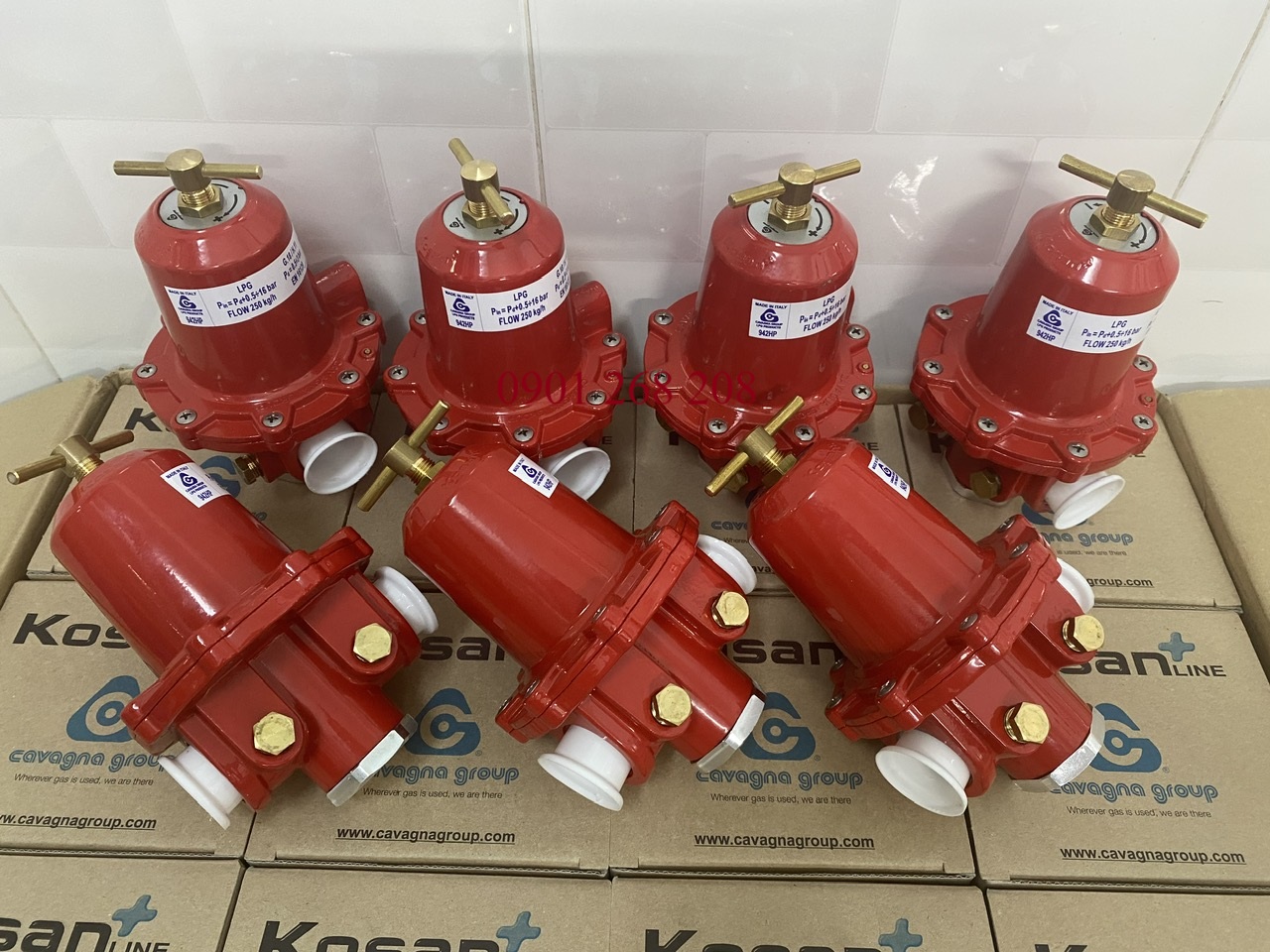 van dieu 942HP 250kg/h Cavagna